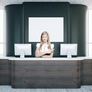 GreetPro Reception Desk